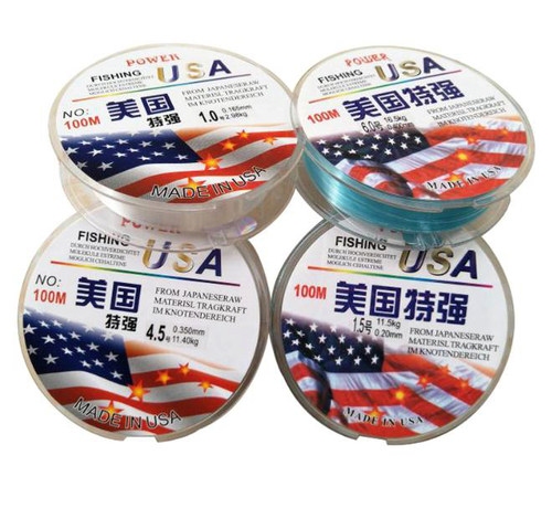 正品美国特强100米鱼线主线超强拉力鱼线子线0.8号至12号线尼龙线 - 图3
