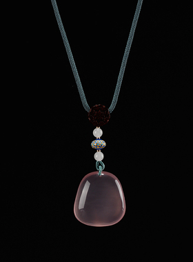 星光莫桑比克圆满吊坠长项链