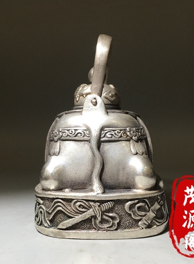 农村回流大清乾隆款大象茶壶吉祥如意老银壶大号茶壶酒壶摆件包老