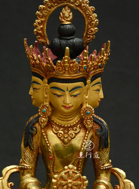 大日如来毗卢遮那佛尼泊尔手工