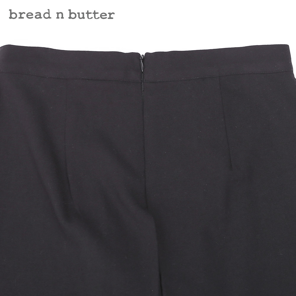 bread n butter春秋女装新款通勤高腰百搭阔腿裤宽松休闲五分裙裤