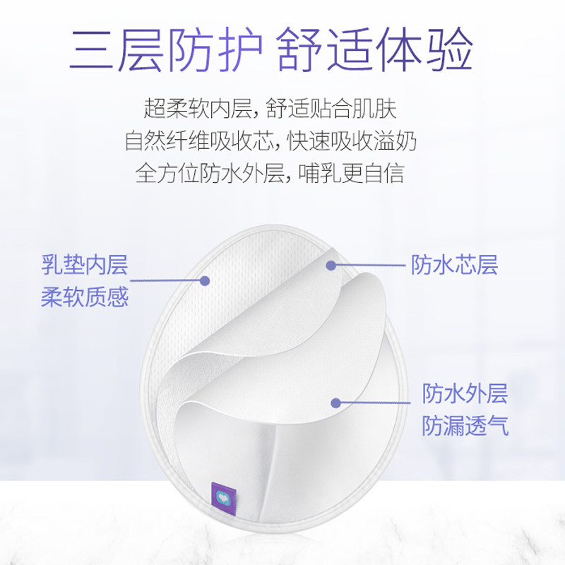 lansinoh兰思诺进口循环防溢乳垫 Lansinoh海外防溢乳垫