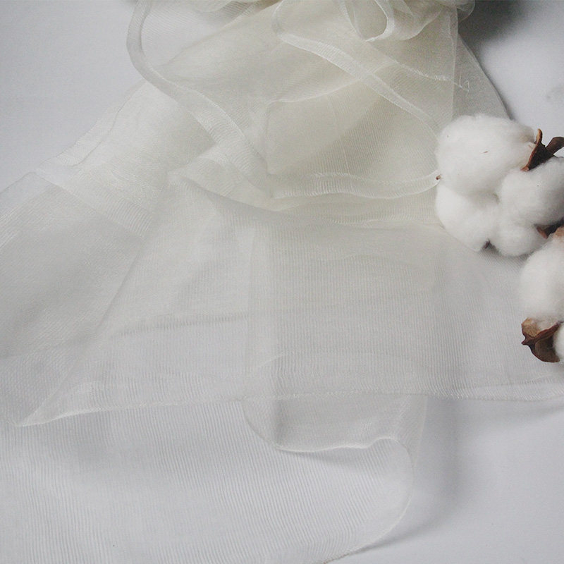 真丝羊毛双层混纺秋冬植物染草木染专用丝巾长巾披肩围巾纯白天然,淘宝优惠券,粉丝福利购,淘宝优惠卷