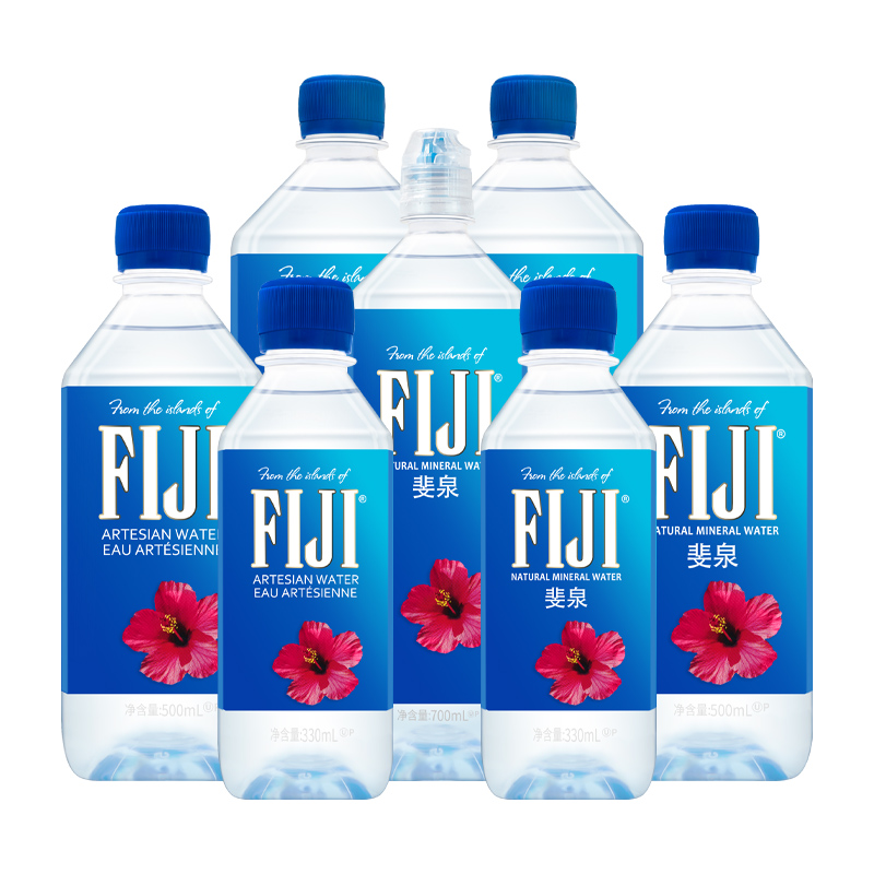 Fiji Water斐济矿泉水斐泉天然矿泉水500ml*24瓶装整箱高端进口水-图3