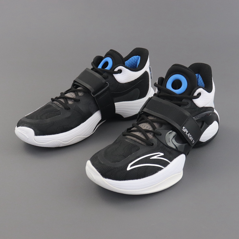 安踏男篮球鞋水花5氮科技减震耐磨实战透气篮球运动鞋112321108