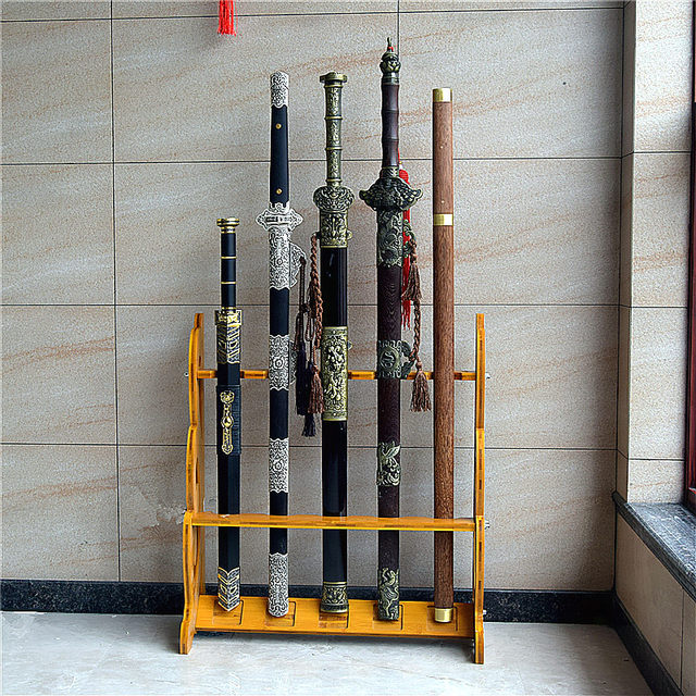 Vertical sword rack weapon rack display rack vertical sword rack