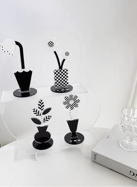 ins风桌面便签夹立牌摆件