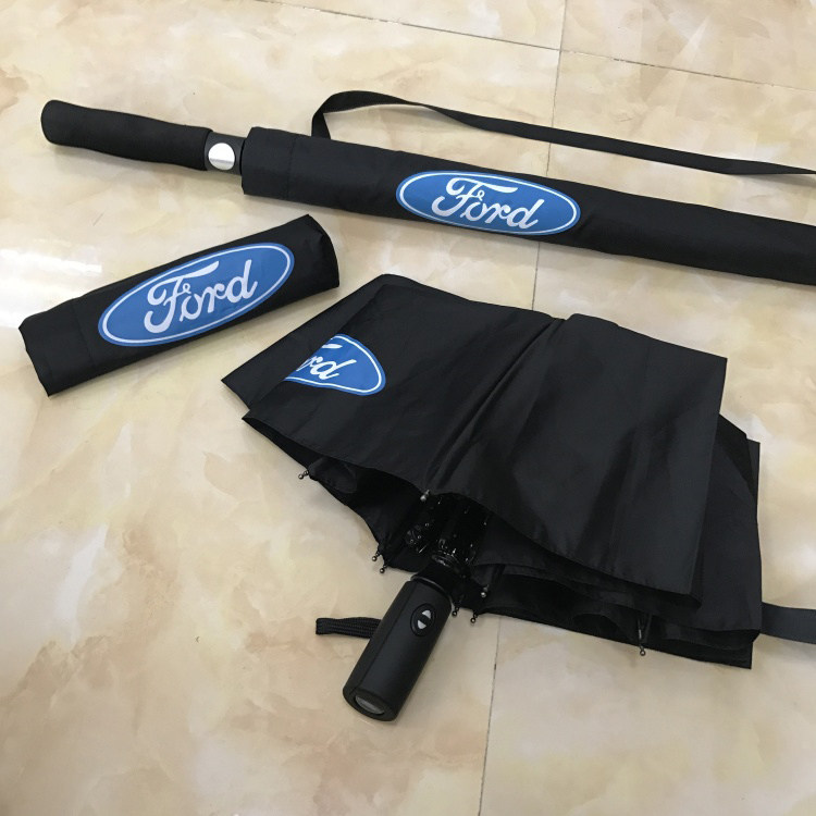 适用福特汽车载专用全自动折叠雨伞大号长柄伞4s原装超大男士定制,淘宝优惠券,粉丝福利购,淘宝优惠卷
