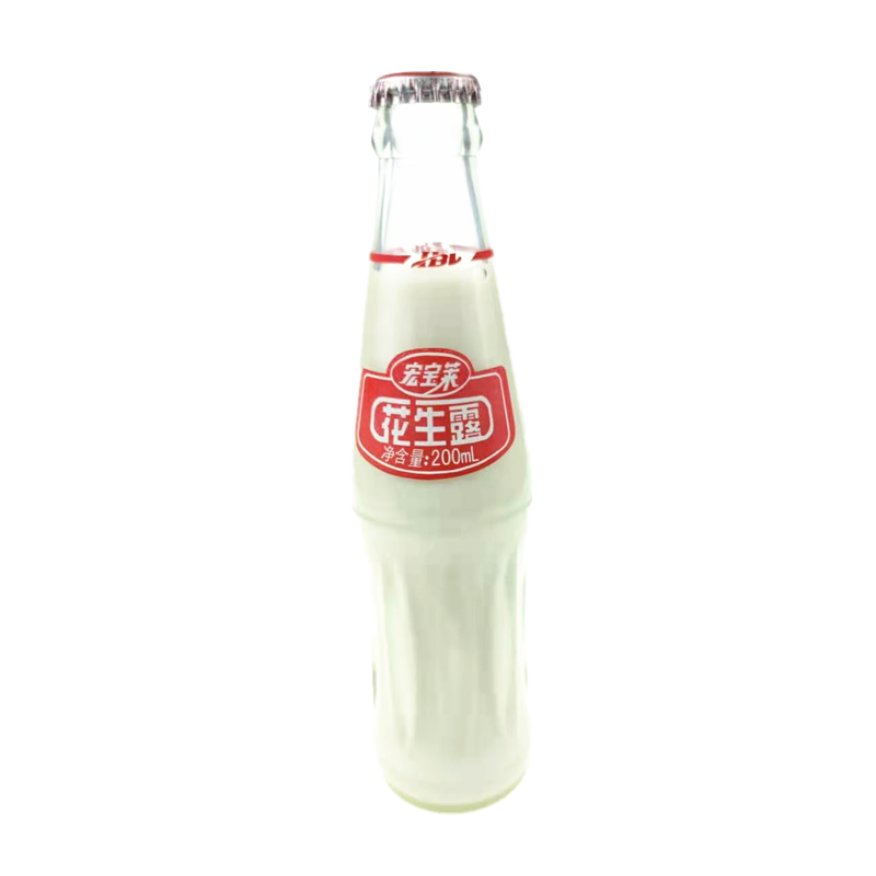 【瑞祥东北坊】宏宝莱花生露饮料宏宝莱汽水 200ml 12瓶多省包邮-图0