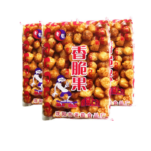 老荀香脆果 东北特产零食小吃 红糖玉米花 8090童年回忆 10袋包邮 - 图0