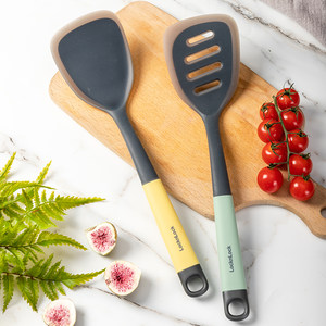 乐扣乐扣锅铲家用硅胶铲不粘锅专用炒菜铲子厨具耐高温炒勺汤勺