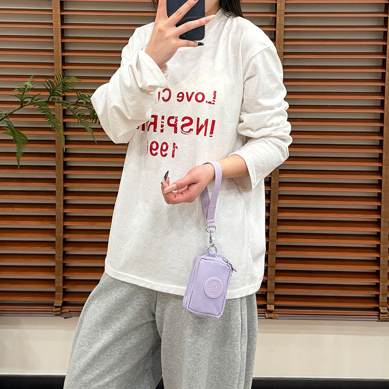 收纳小包女牛津布新款零钱包随身便携多口袋迷你手拿口红包小包包,淘宝优惠券,粉丝福利购,淘宝优惠卷