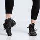 Sansha jazz dance shoes French practice all black leather