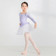 Sansha Sansha children's dance clothing long-sleeved practice skirt