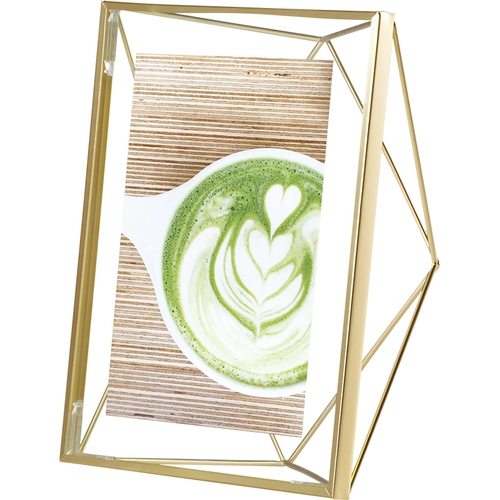 Современная брендовая фоторамка, металлическая скандинавская стеклянная фотография, 6 дюймовая