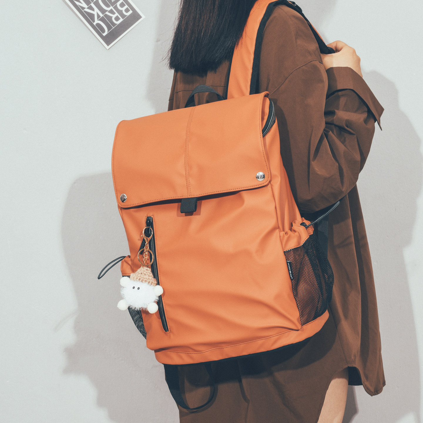 轻便防水双肩包女大学生上课书包电脑包登山包休闲通勤旅游背包潮,淘宝优惠券,粉丝福利购,淘宝优惠卷