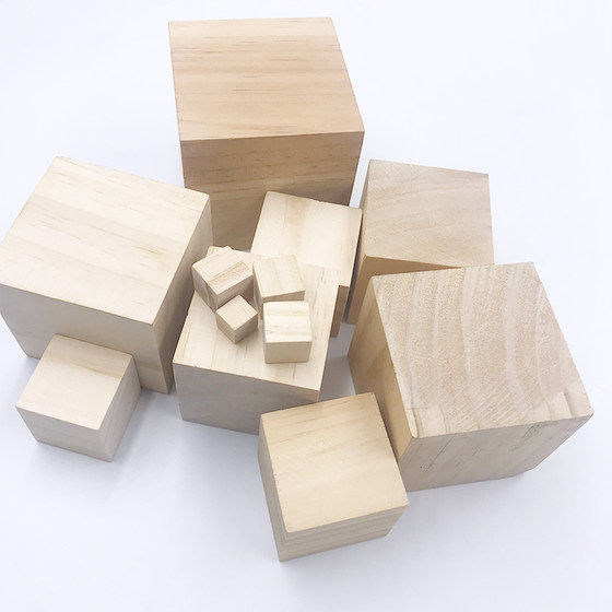 Wood blocks to raise wooden blocks to increase bed feet and table feet wooden square solid wood handmade diy small wooden blocks square pine blocks