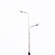 Sand table model luminous street lamp, outdoor metal lamp luminous road, single-arm lamp elbow, various models