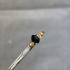 18k gold natural sapphire ring Shandong mining area