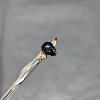 18k gold natural pear-shaped sapphire ring