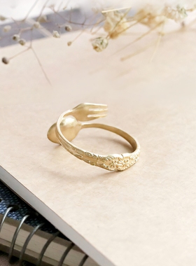 OSEWAYA戒指勺子叉子手工饰品