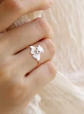 OSEWAYA小熊小象可爱指环