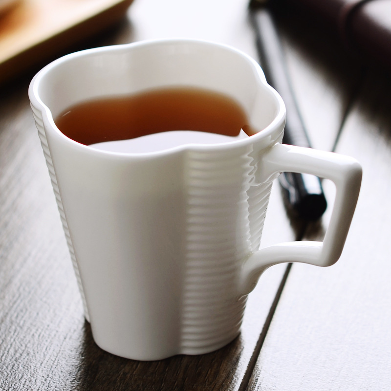 创意欧式咖啡具套装陶瓷杯子咖啡杯碟唐山纯白骨瓷水具茶具咖啡具