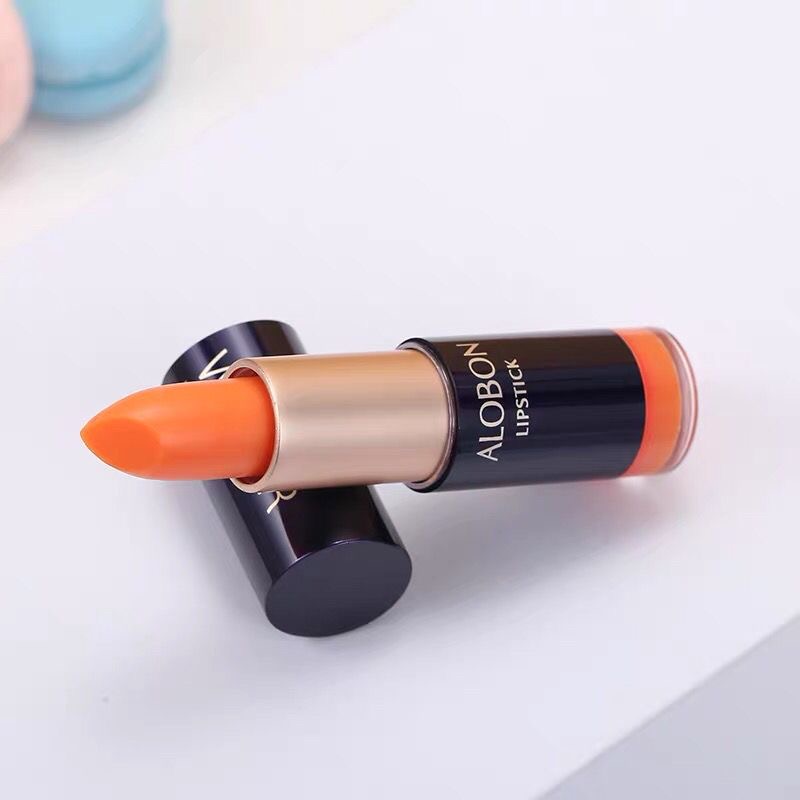雅邦胡萝卜素温变口红持久不易脱色保湿滋润少女变色唇膏国货彩妆 - 图2