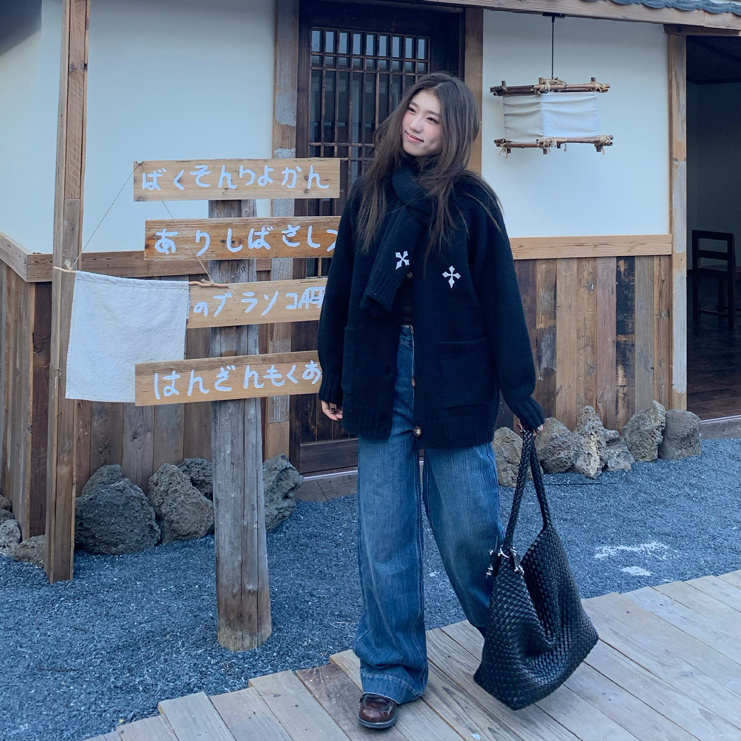 橘子树在哪儿复古高腰蓝色竹节牛仔裤女秋季垂感窄版直筒显瘦裤子,淘宝优惠券,粉丝福利购,淘宝优惠卷