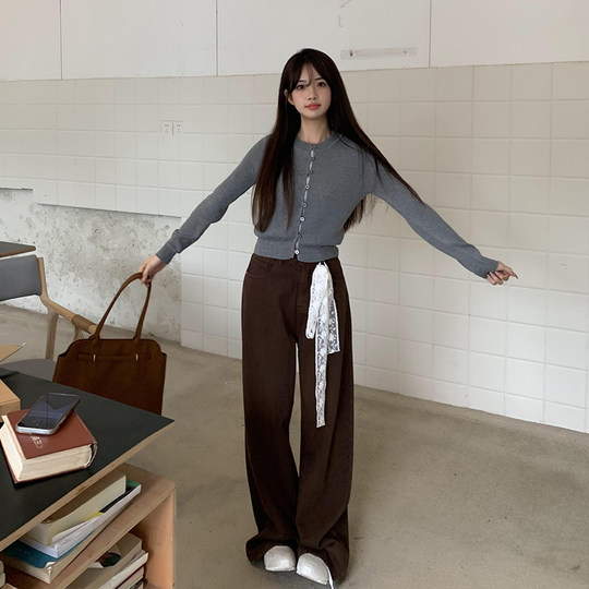 Where is the orange tree retro brown straight jeans