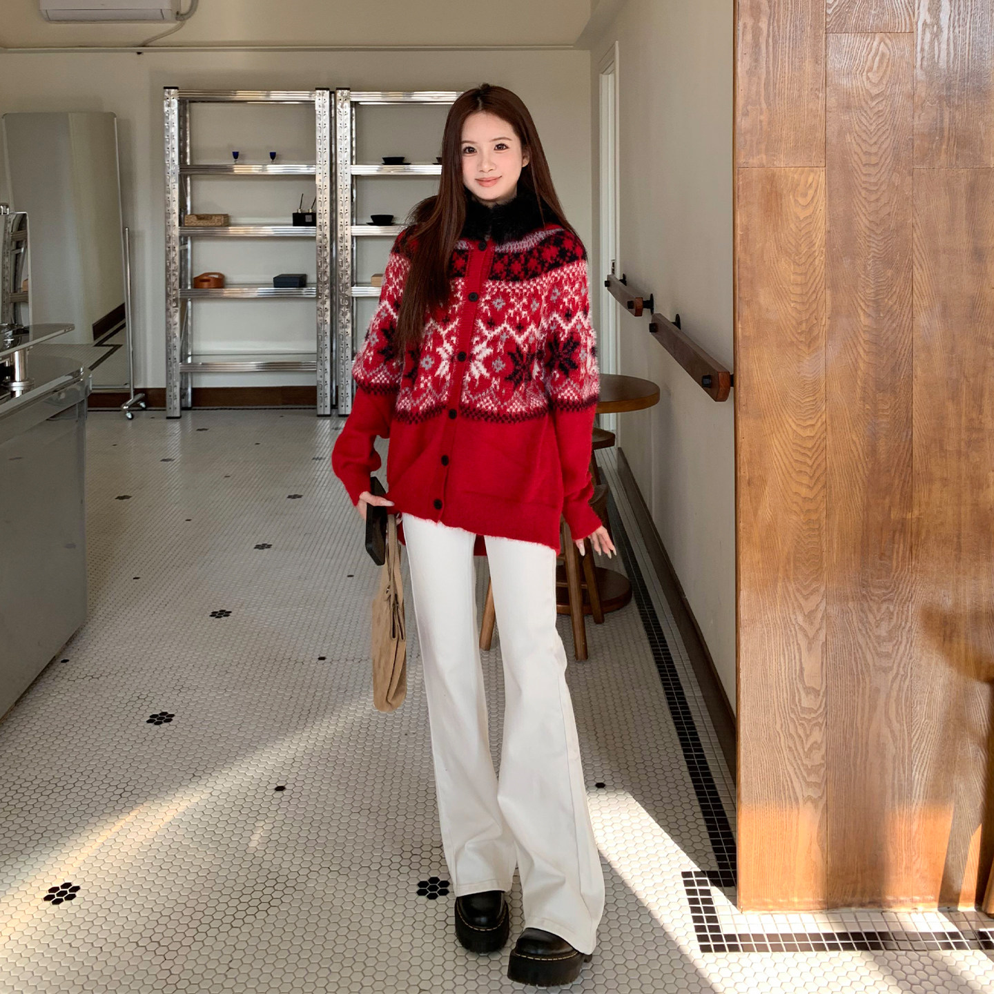 橘子树在哪儿美式微喇牛仔裤女冬季不贴腿直筒喇叭裤显瘦拖地裤子,淘宝优惠券,粉丝福利购,淘宝优惠卷