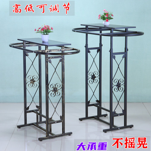 服装店展示架双杠落地式女装店中岛架童装货架陈列架侧挂衣服架子 - 图1