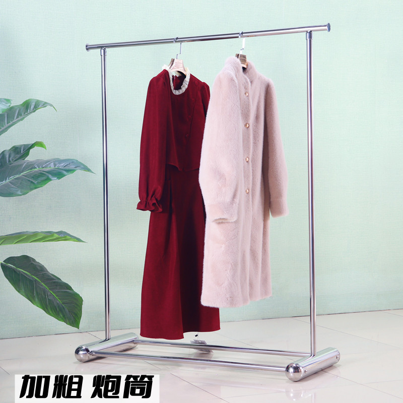 服装店展示架加厚不锈钢中岛挂衣架直播间落地式陈列架女装店货架,淘宝优惠券,粉丝福利购,淘宝优惠卷