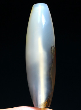 男女巴西玛瑙人物象形天珠吊坠