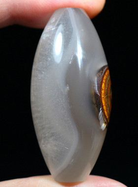 蒙天珠男女玛瑙一眼天珠吊坠