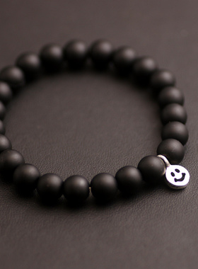 一休老银匠手工制作bwl笑脸骷髅