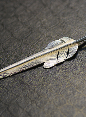 一休手作larry吊坠男女老银匠