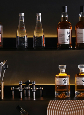保平安玄关样板房装饰品酒柜摆件
