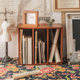 Songchuan Home Old Bookshelf Simple Solid Wood Desktop