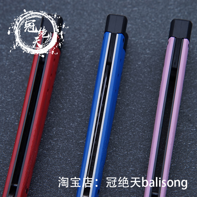 无疆bm99 蝴蝶刀 g10贴片 花式 冠绝天balisong 未开刃 - 图0