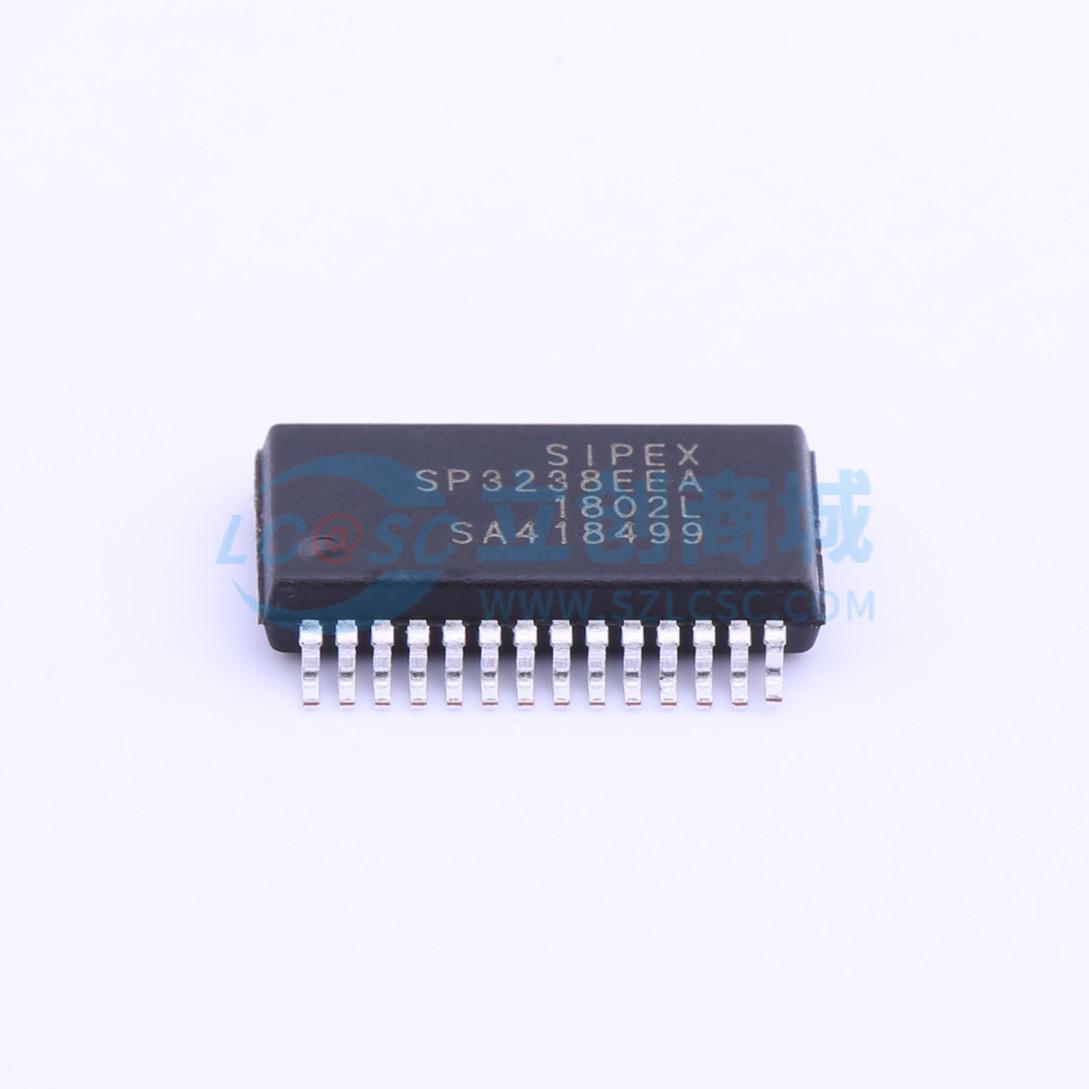 RS232芯片 SP3238EEA-L/TR SSOP-28-208mil 原装 电子元器件配单 - 图1