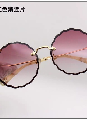 木子九ce142s潮牌太阳镜女士花朵墨镜时尚眼镜