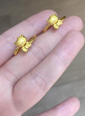 甜美小猫食指戒561053