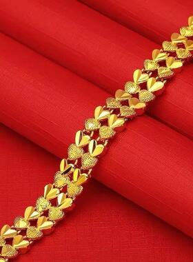 新款双鱼金色手链女03