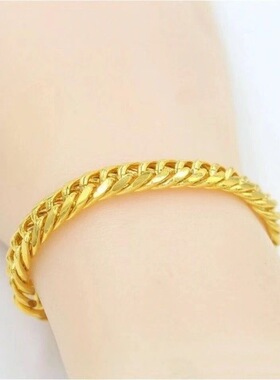 新款金色男士老板链31