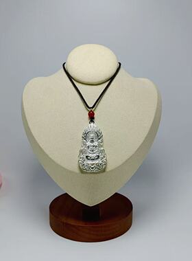 银色观音吊坠保平安26