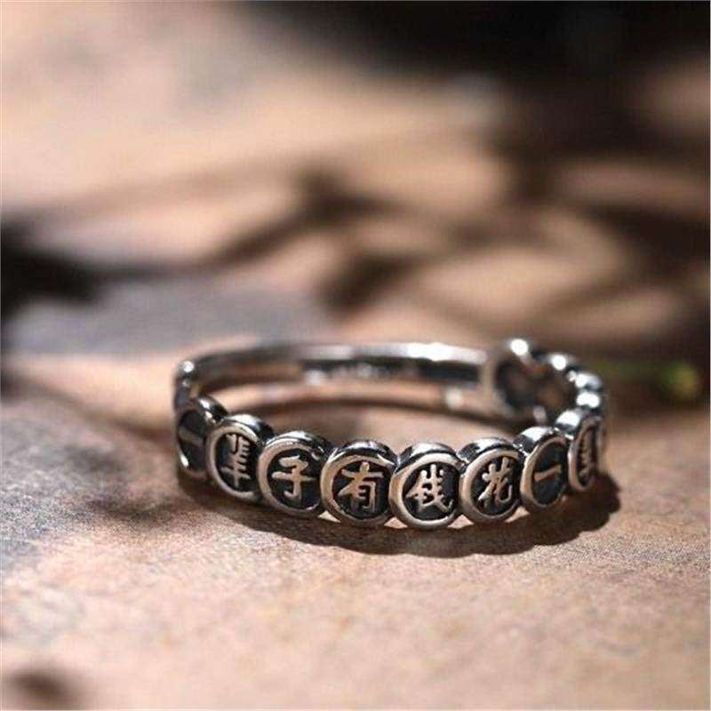 铜合金婚庆饰品 麻开口ins银色戒指招财食指冷淡个性小众设计指环,淘宝优惠券,粉丝福利购,淘宝优惠卷