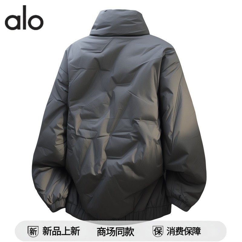 官方奥特莱斯】alo潮牌 冬季大码美式宽松男立领面包服羽绒服外套,淘宝优惠券,粉丝福利购,淘宝优惠卷