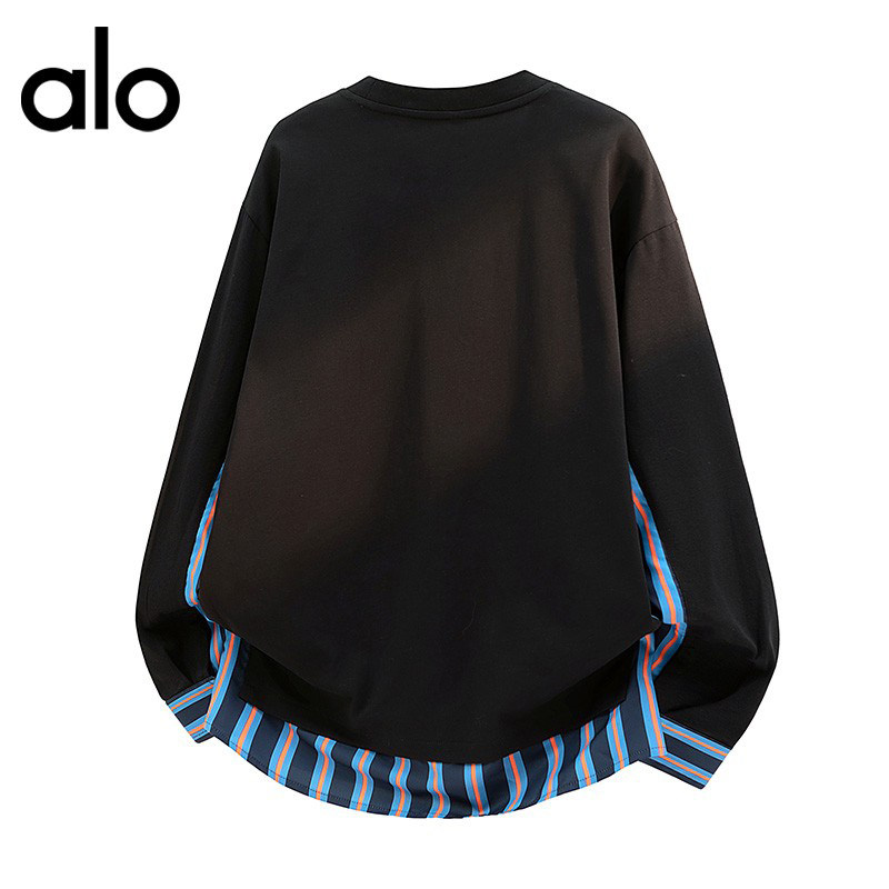 官方奥特莱斯品牌折扣情侣2026春季设计感圆领拼接宽松休闲卫衣,淘宝优惠券,粉丝福利购,淘宝优惠卷