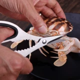 Погружение краба, чтобы съесть крабовый инструмент 304 из нержавеющей стали краб краб краб краб краб с полон крабовой иглы морепродукты срезанные волосатые крабовые крабы